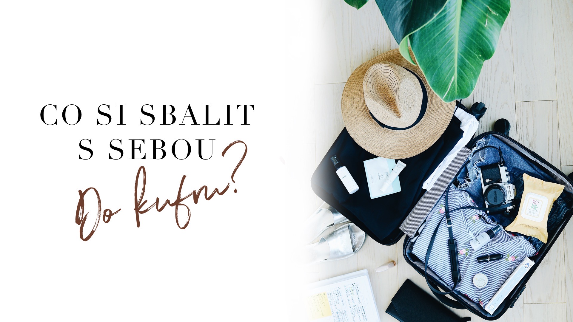 Letní dovolená? Co si letos určitě sbalit do kufru.