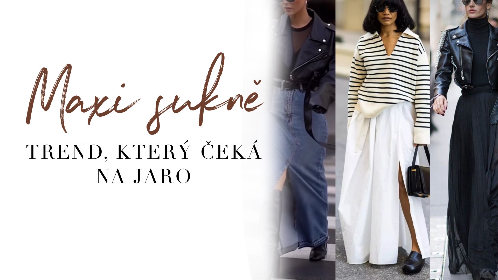 Maxi sukně. Trend, který čeká na jaro.