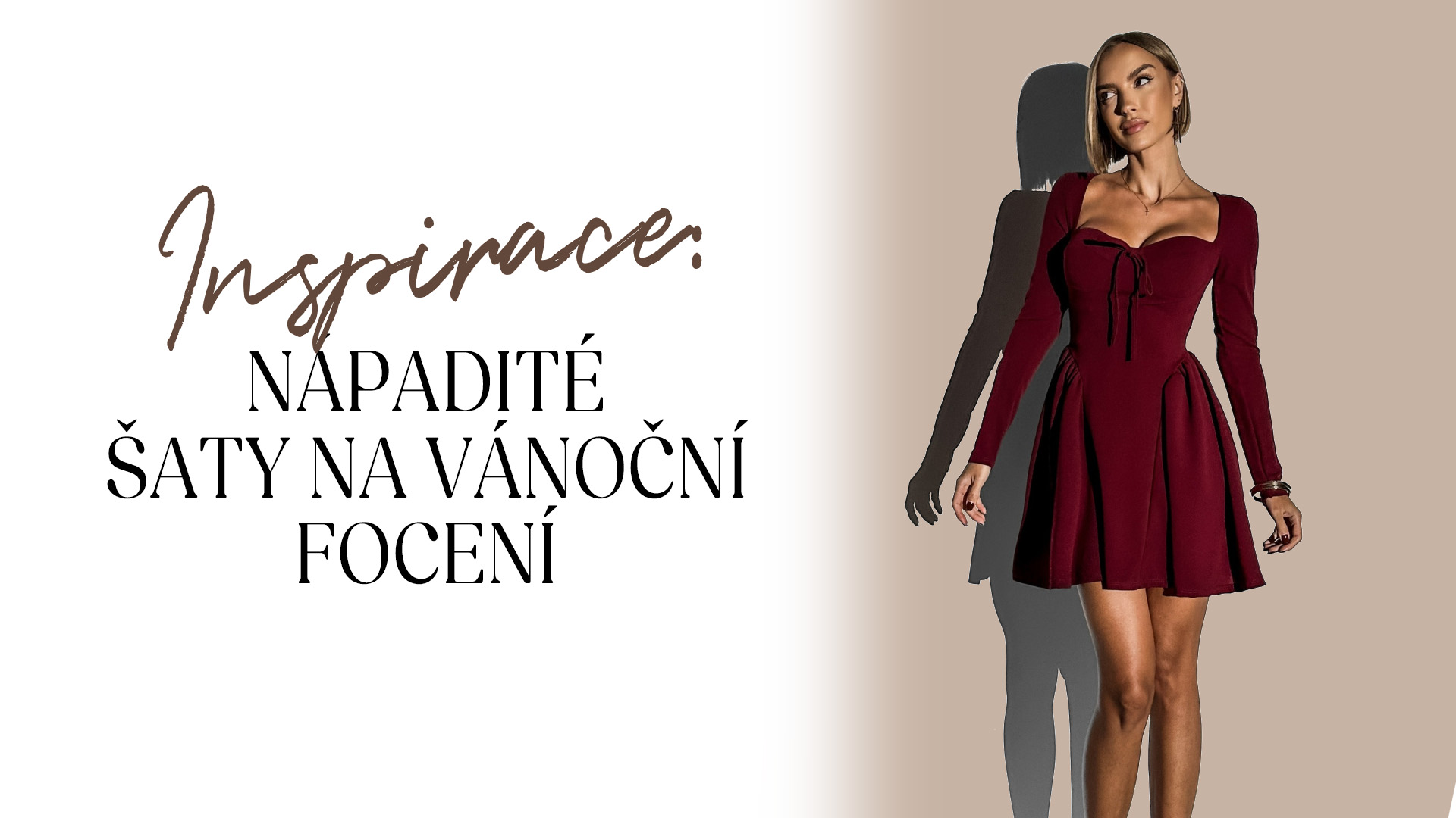 Inspirace: Nápadité šaty na vánoční focení