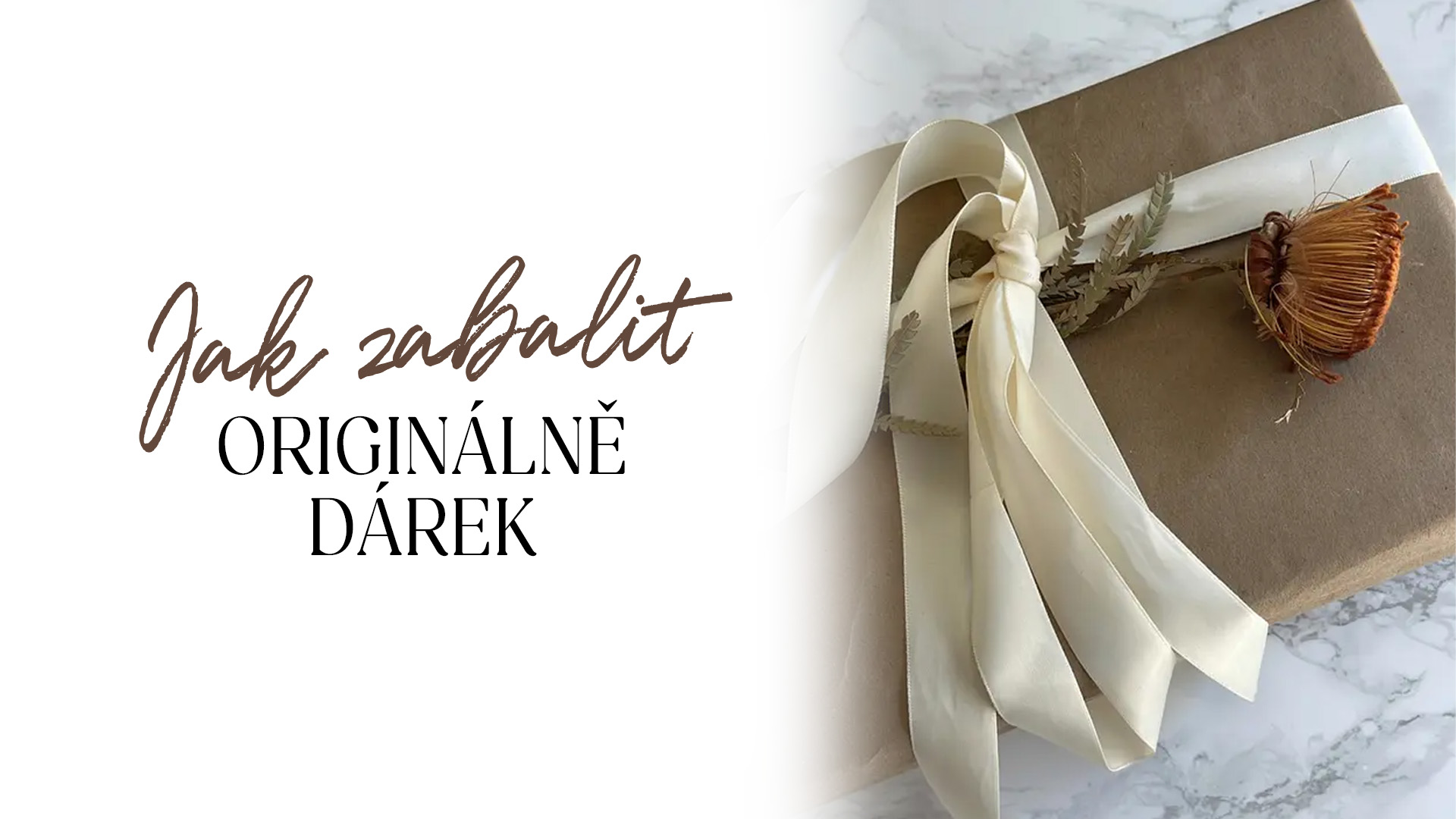 Jak zabalit originálně dárek?