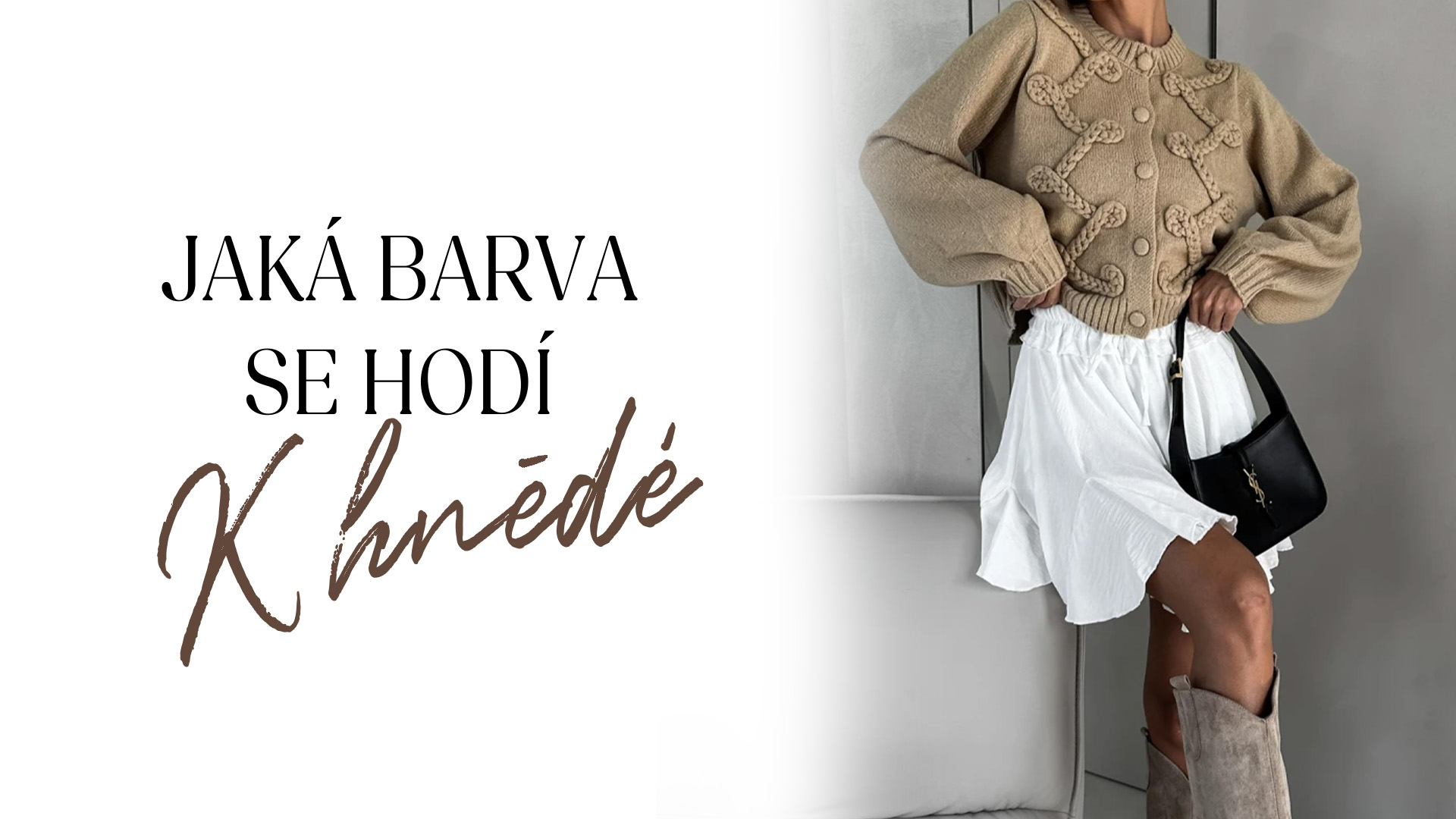 Jaká barva se hodí k hnědé a jak ji kombinovat?