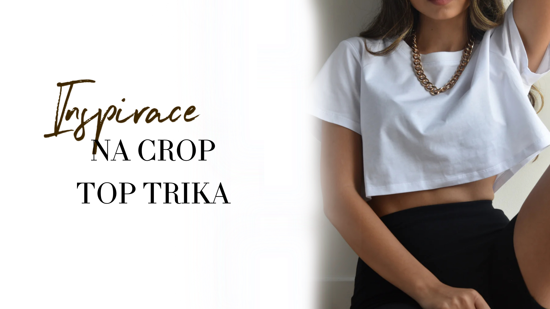 Inspirace na crop top trička na léto