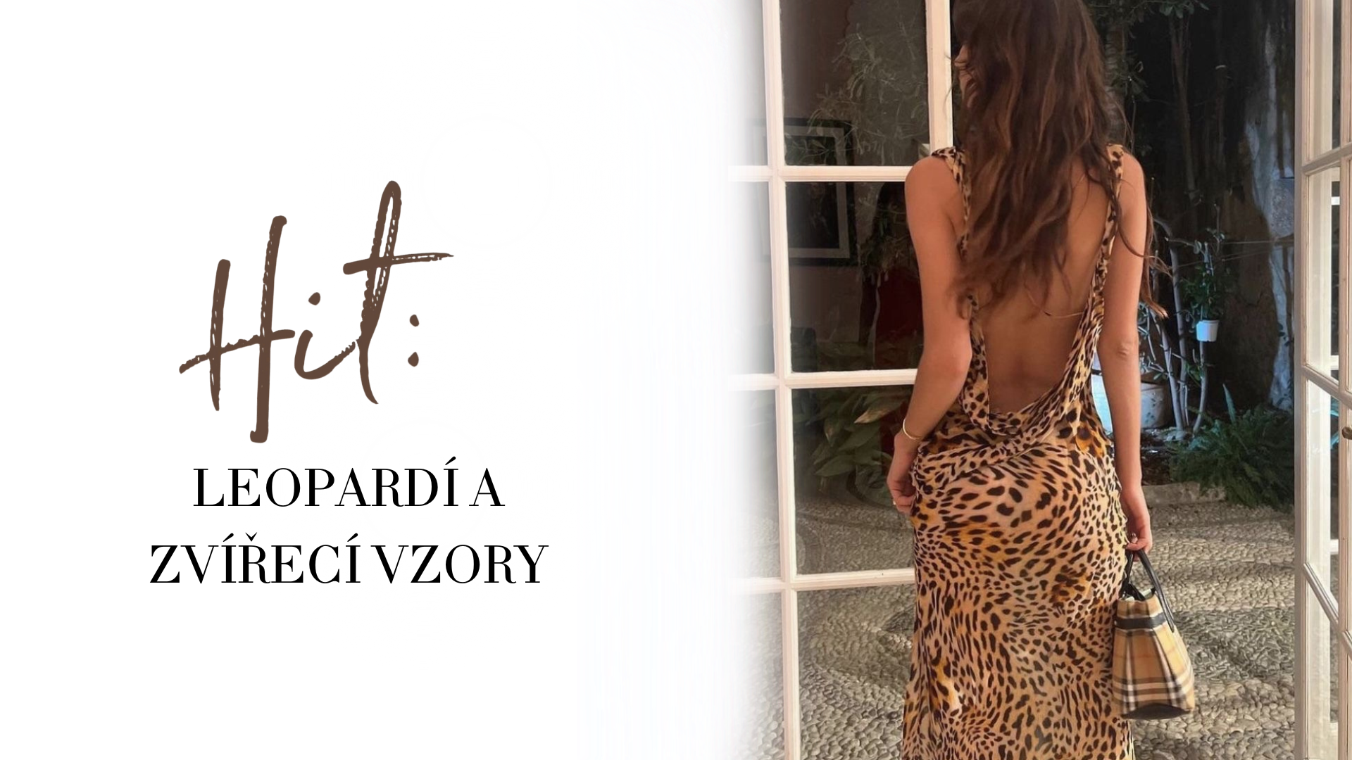 Leopardí a zvířecí vzory oblečení jsou hitem sezóny