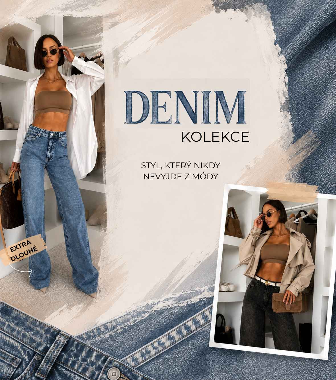 Denim džíny mob