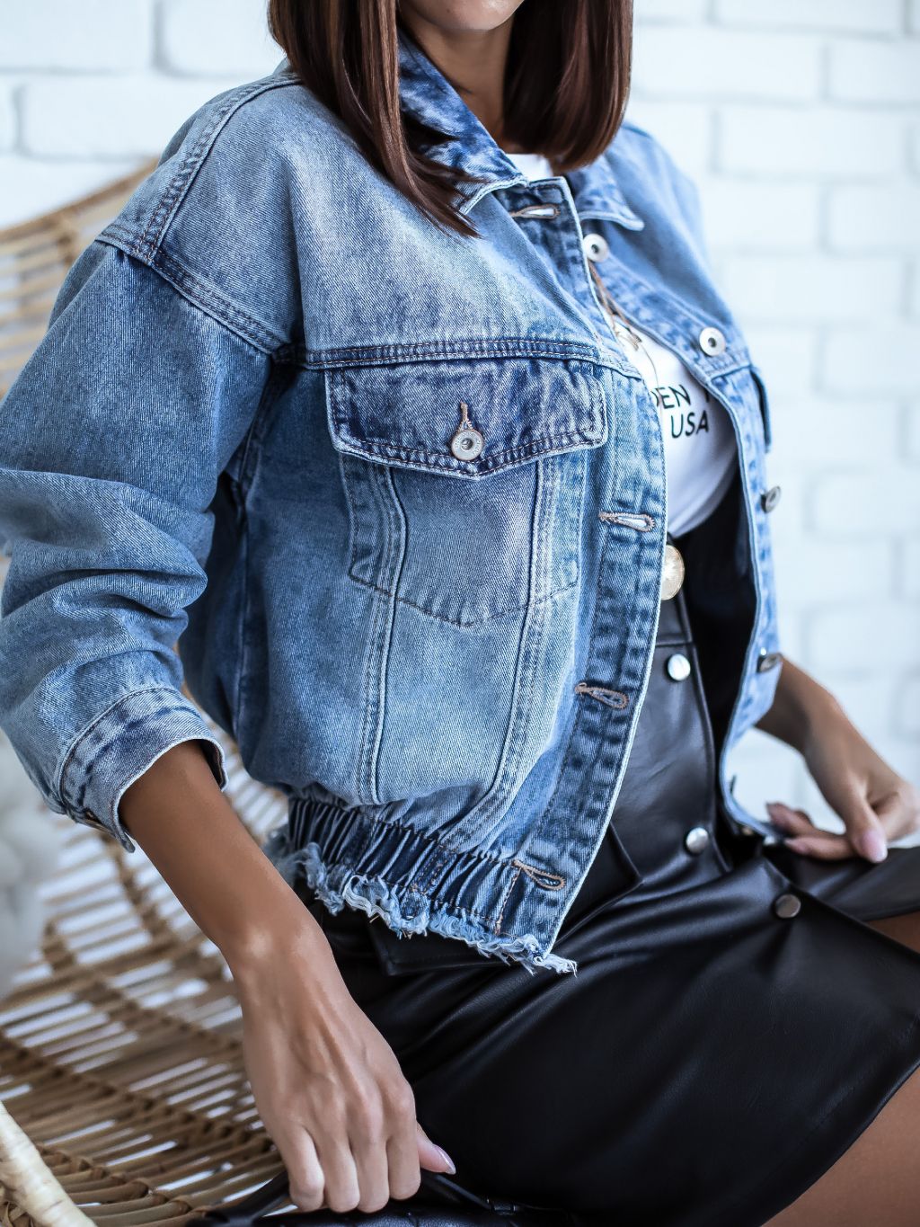 Denim bunda Olivia Velikost: S