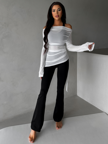 Bílá jóga tunika DOREMI