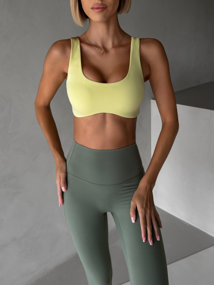 Zelená sportovní podprsenka JILJITA