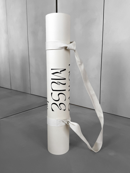 Krémová podložka na cvičení jógamatka TERRA