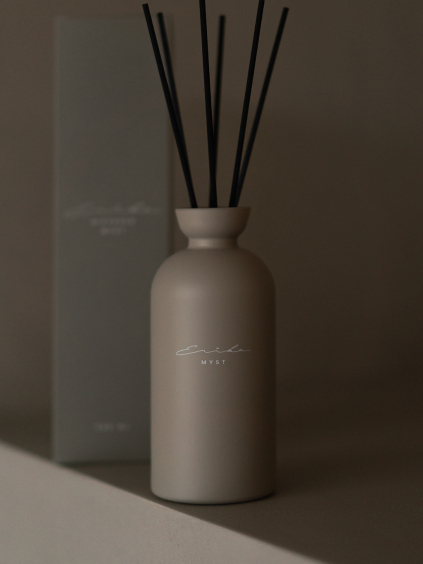 Difuzér do bytu s tyčinkami MYST 250 ml