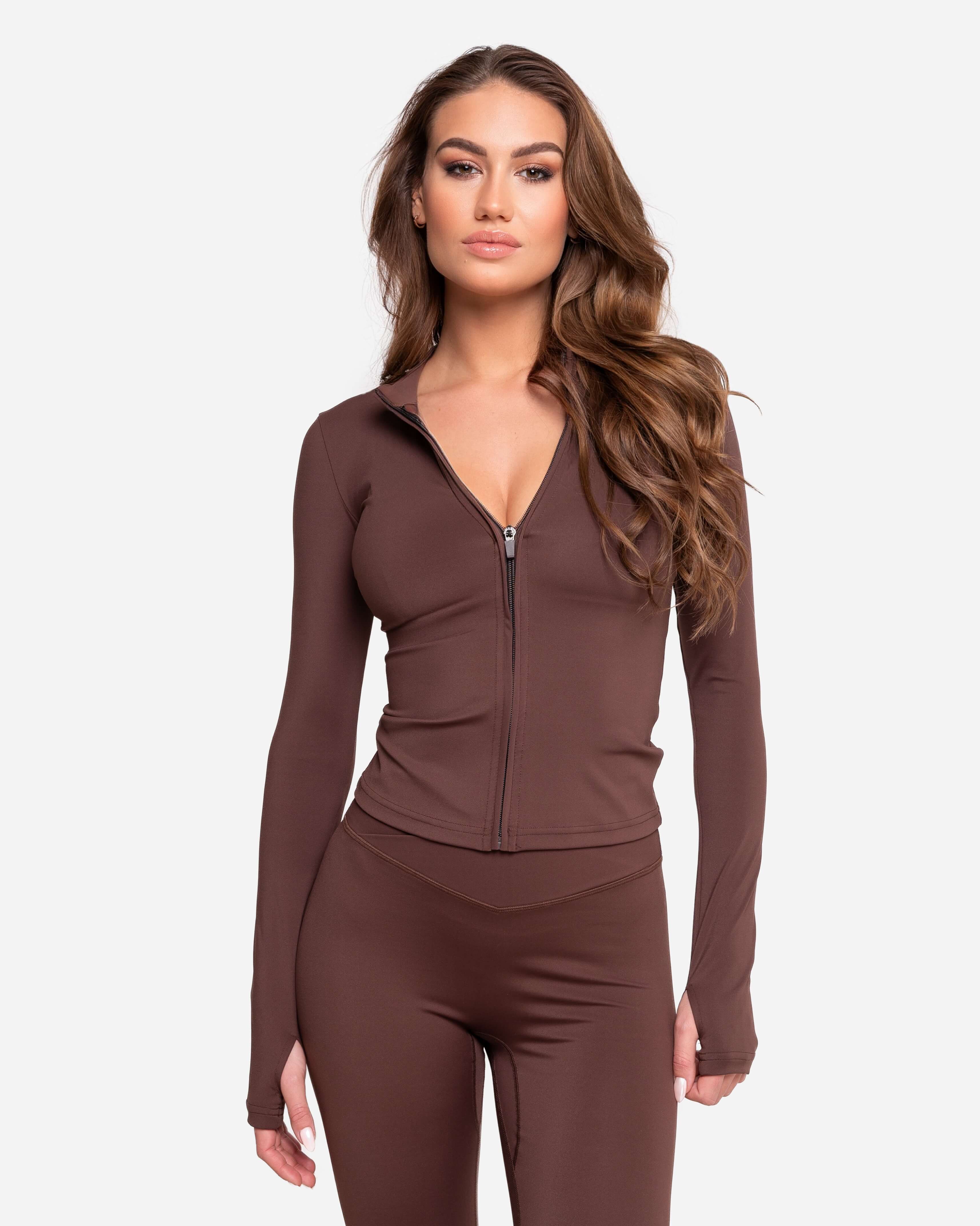 Levně Don Lemme Top Intrigue - brown 