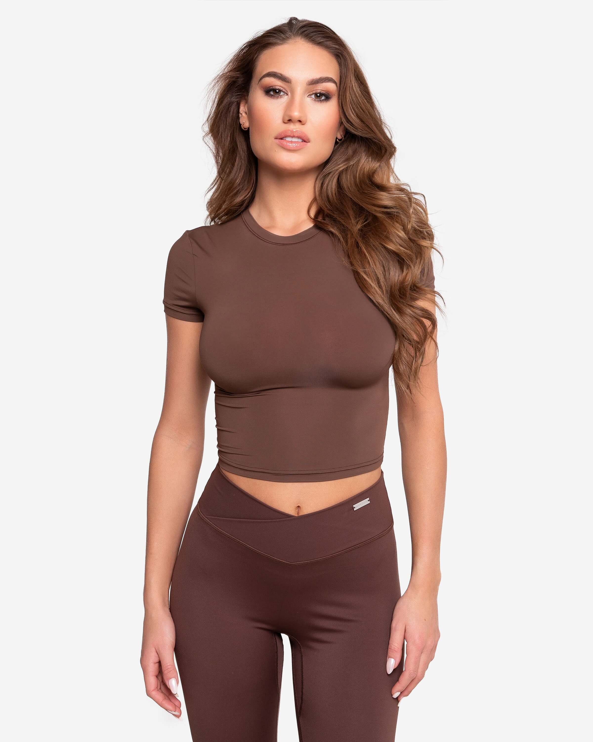 Levně Don Lemme Dámské triko Air - brown 