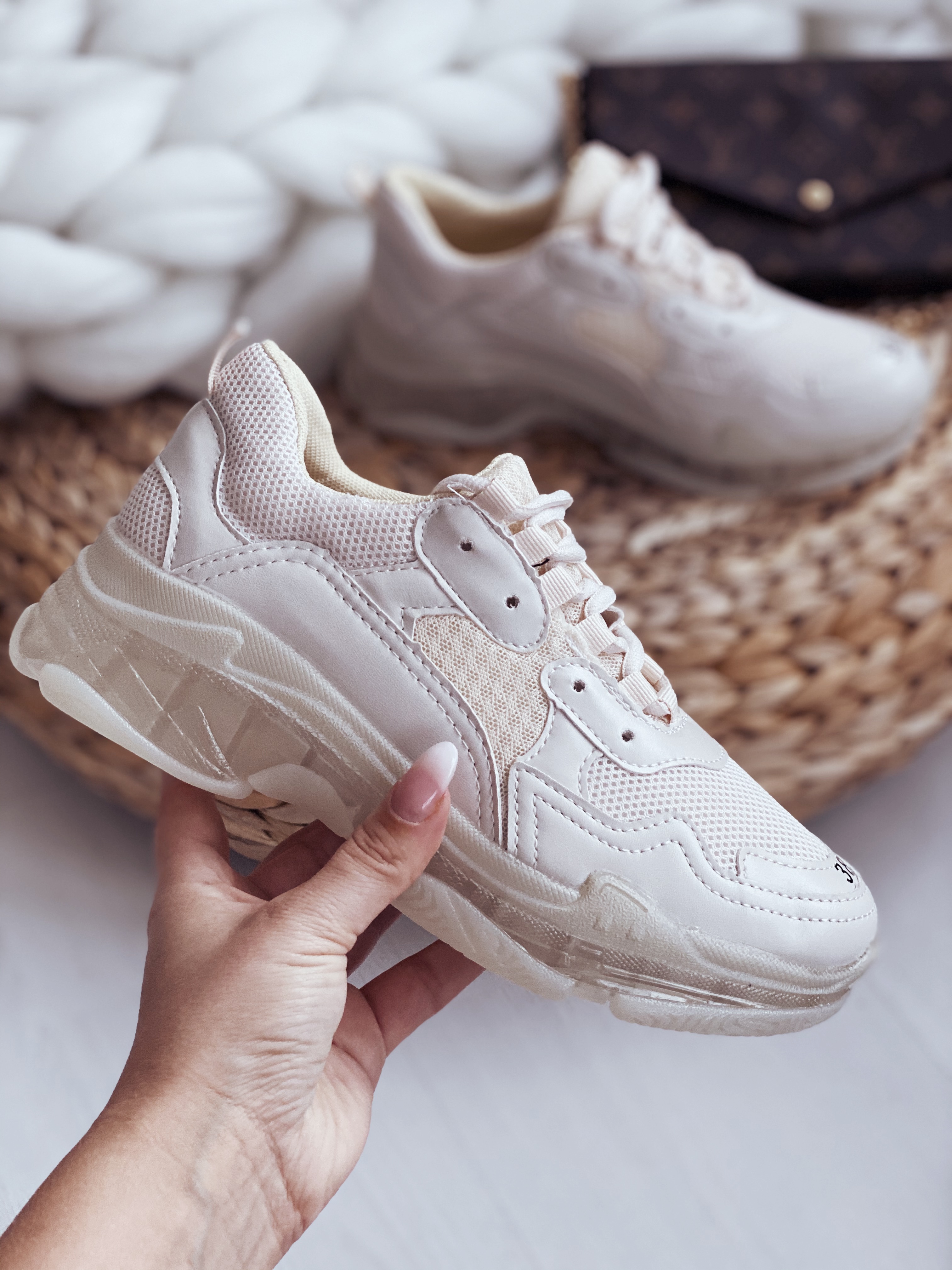 Tenisky Marker/beige Velikost: 38
