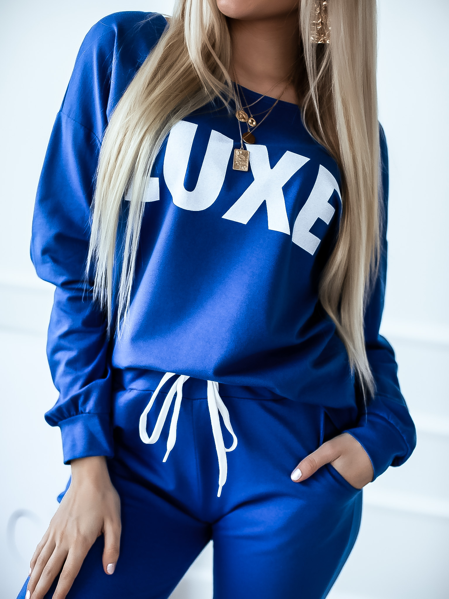 Souprava Luxe Barva: Královská modrá