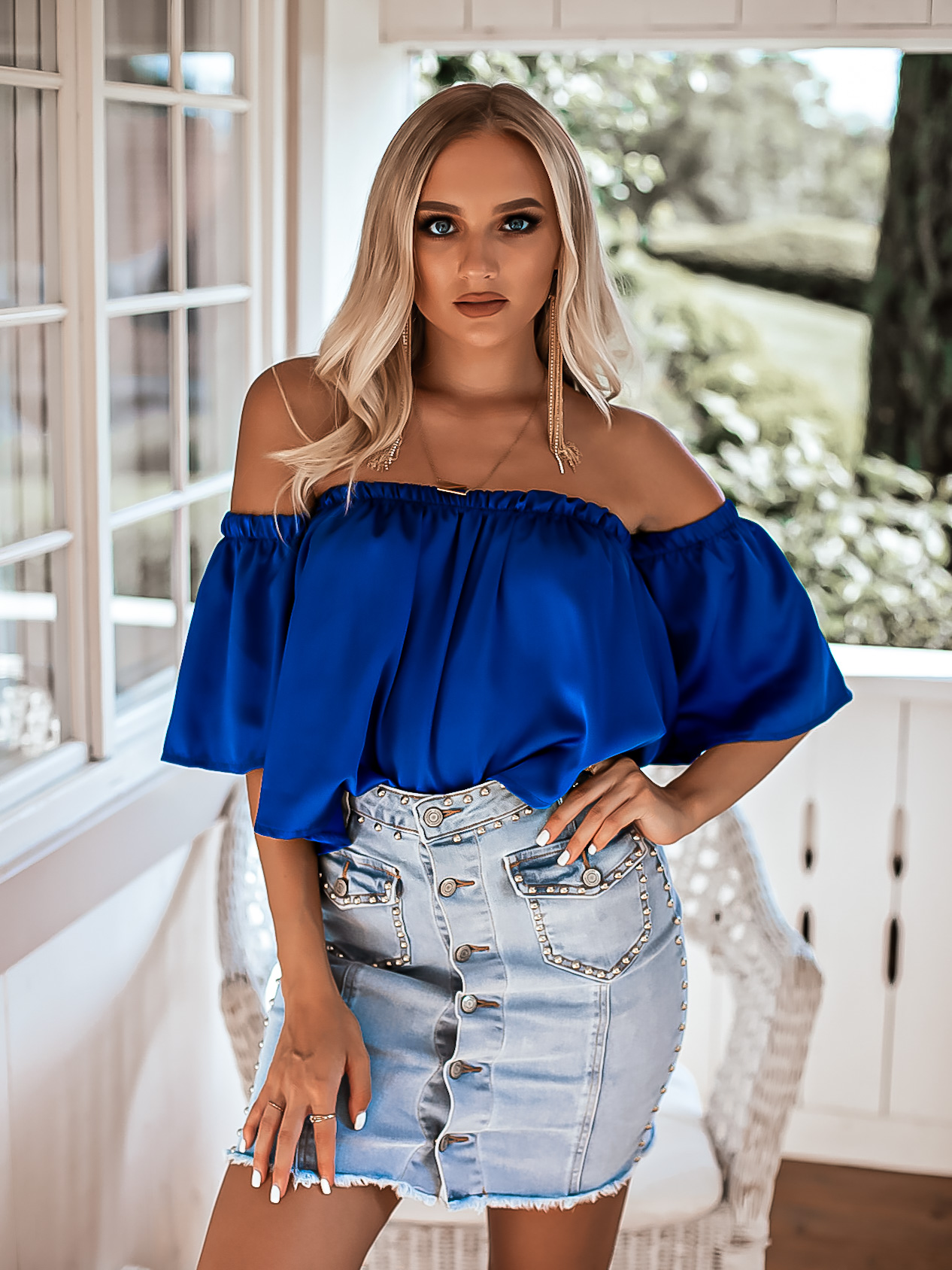 Halenka Loisa Barva: Královská modrá