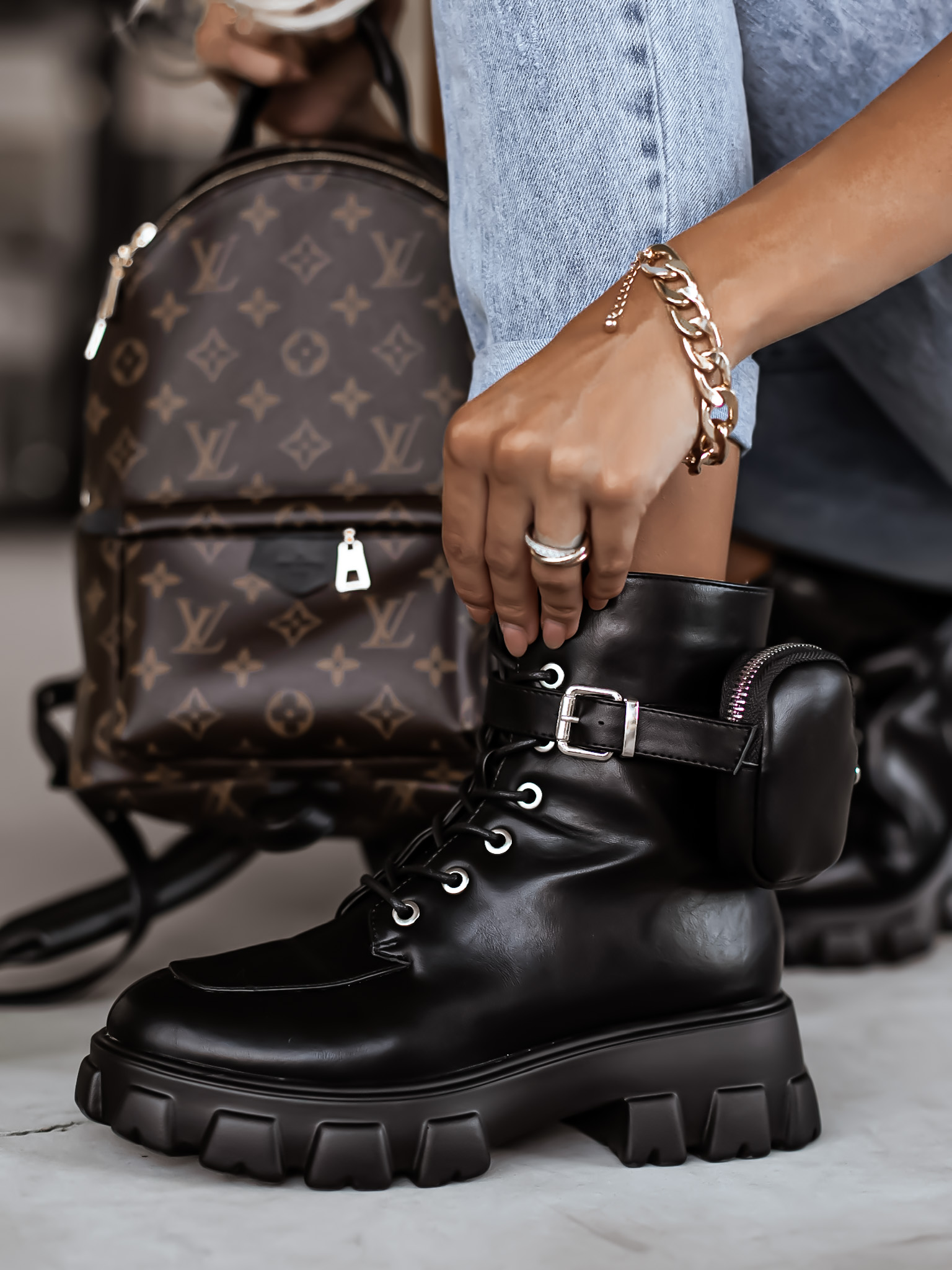 Boty Davis/black Velikost: 36