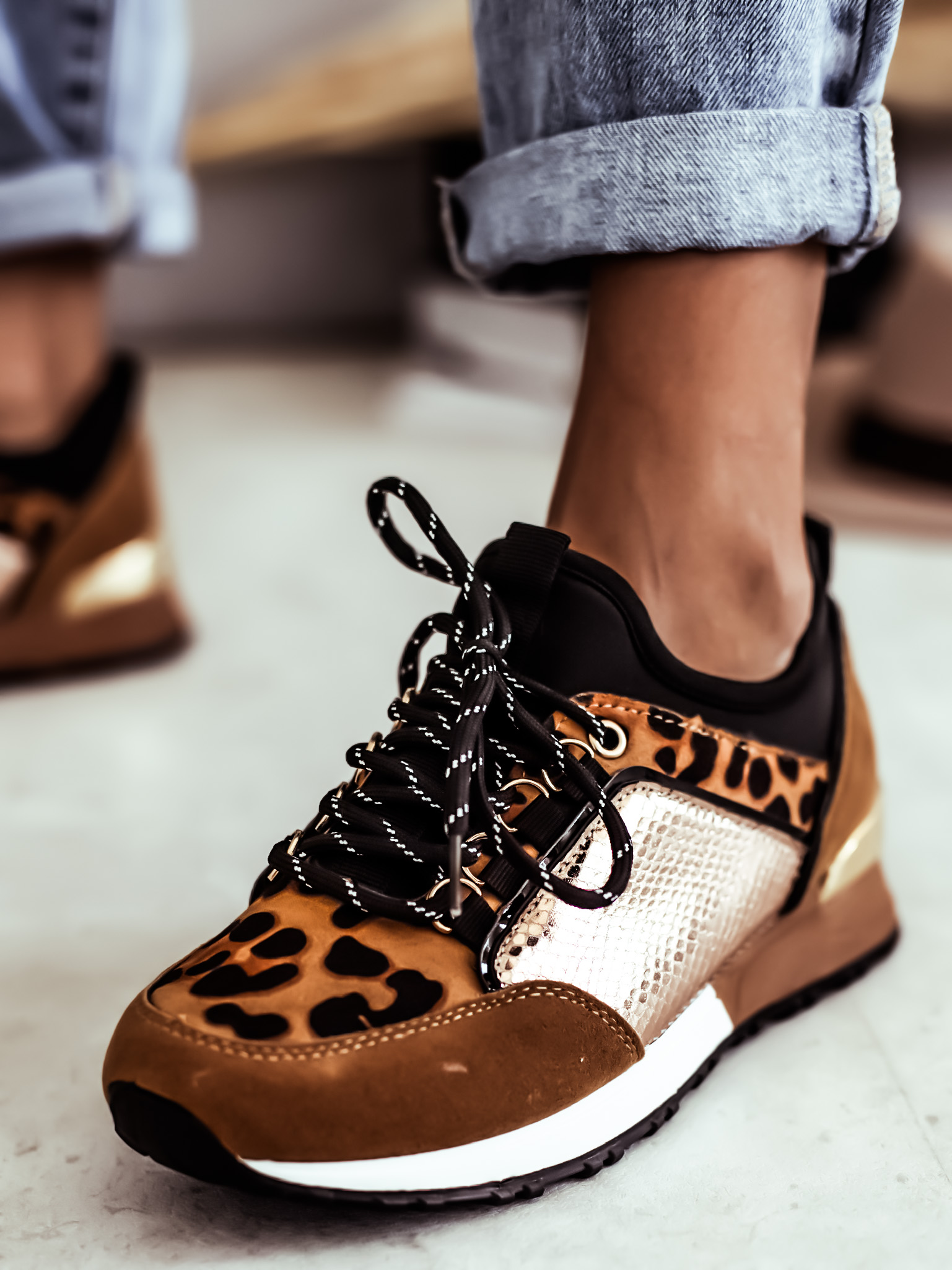 Tenisky Beauty/leopard Velikost: 40