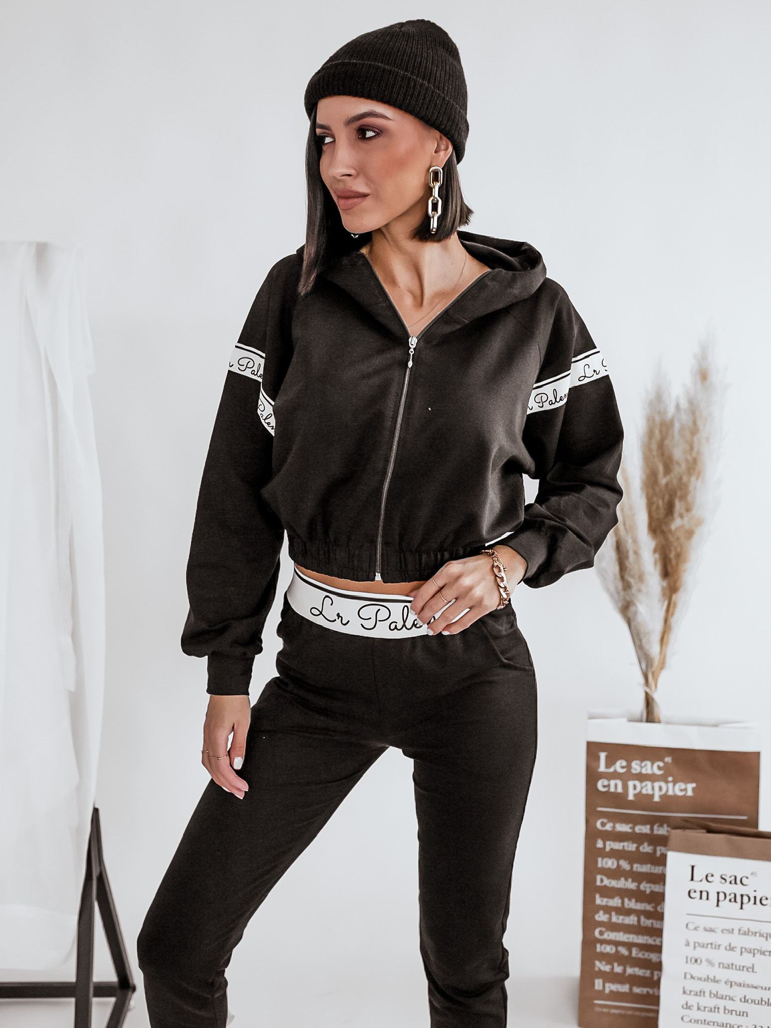 Souprava Palen Barva: Černá, Velikost: L/XL