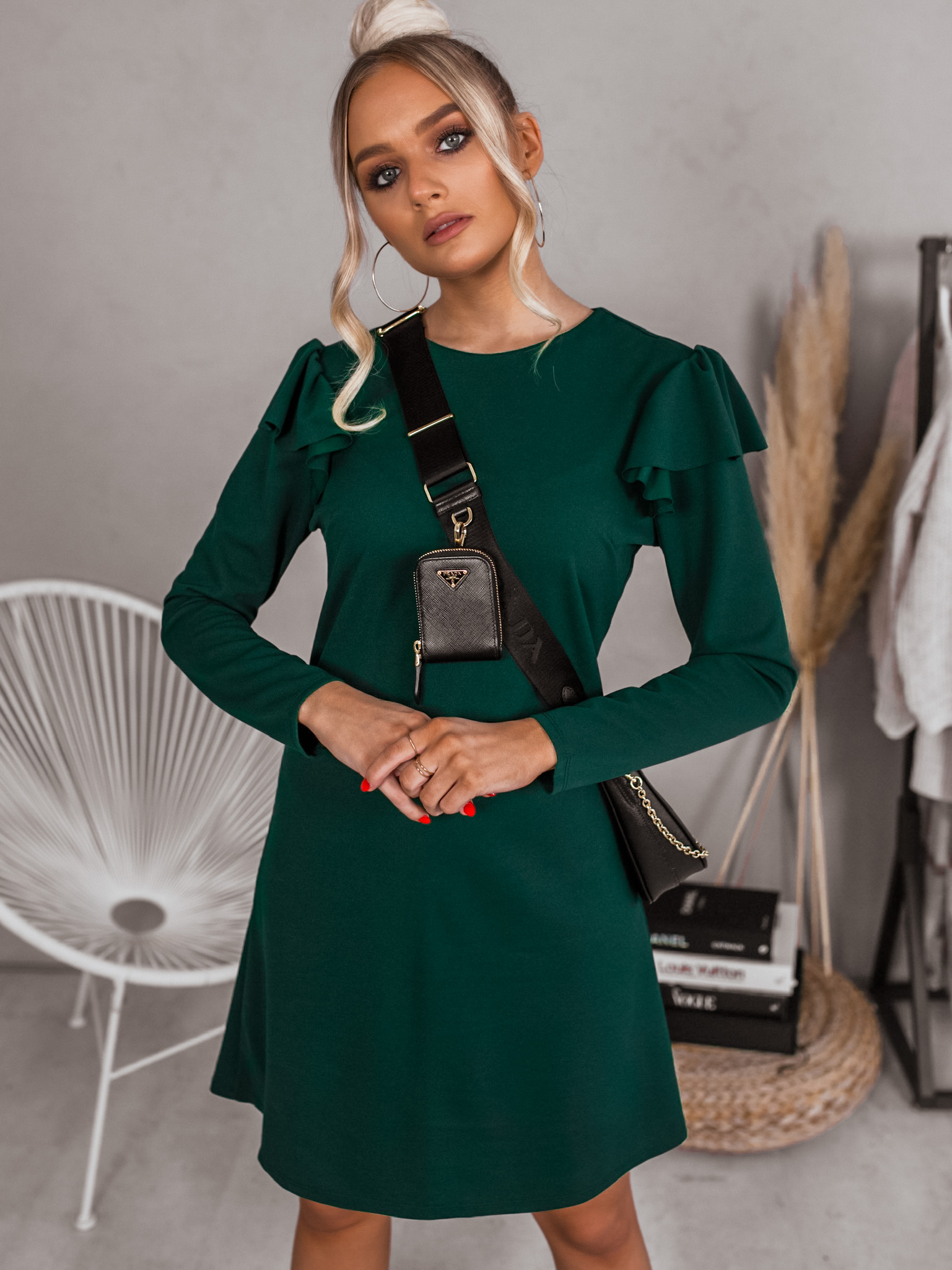 Šaty Kathleen Barva: Smaragdová