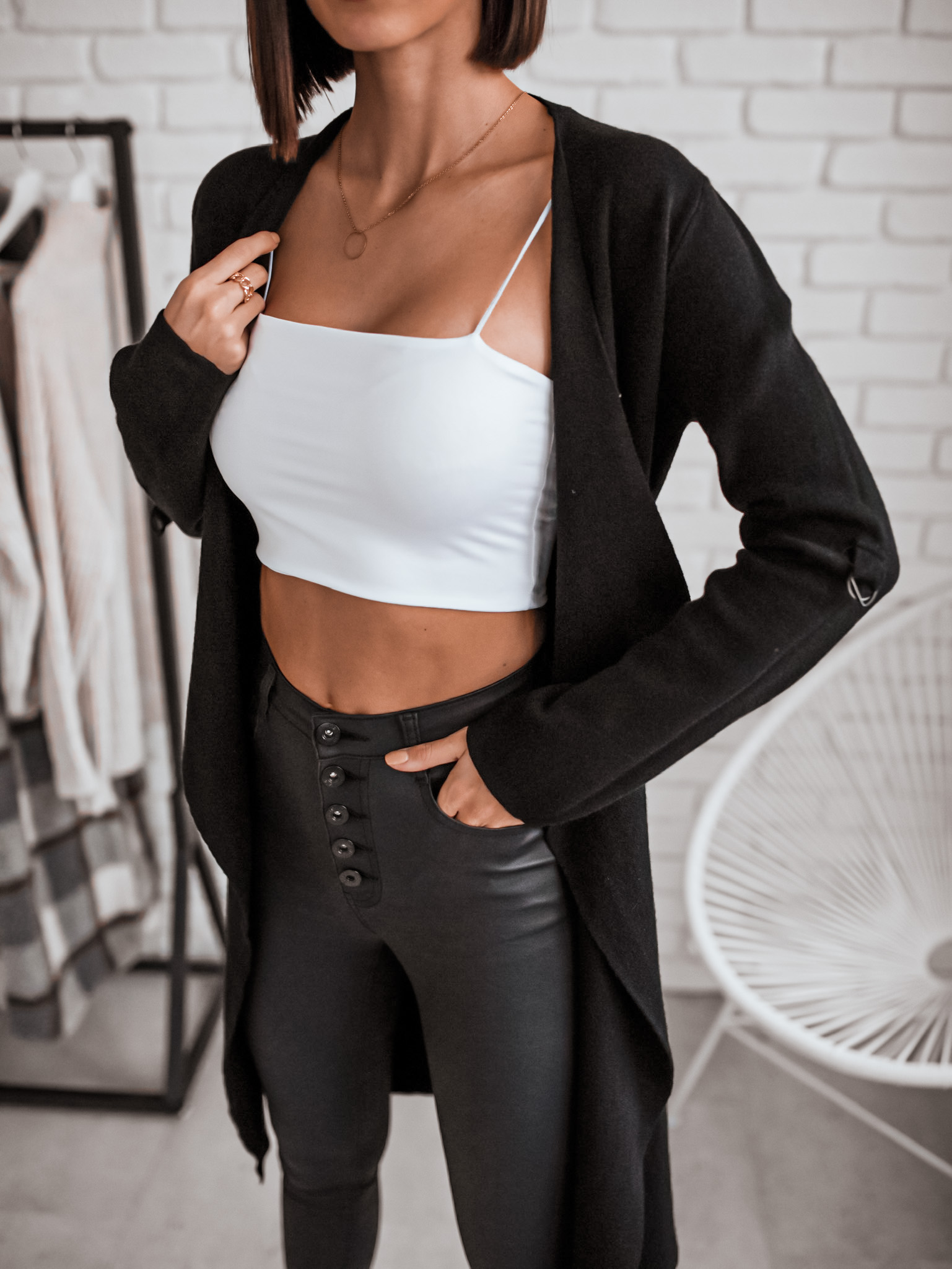 Cardigan Louisa Barva: Černá