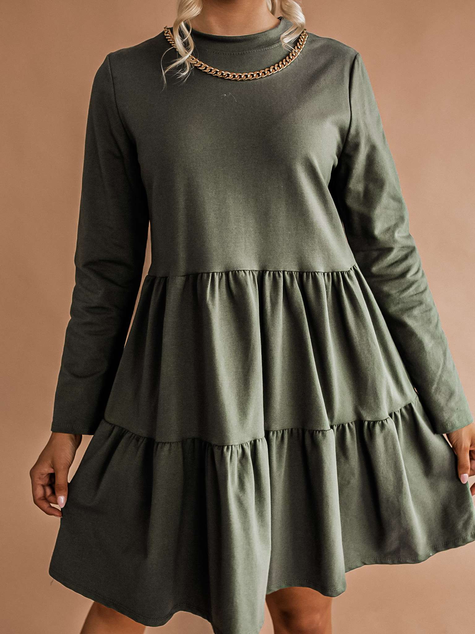 Šaty Terrey Barva: Khaki