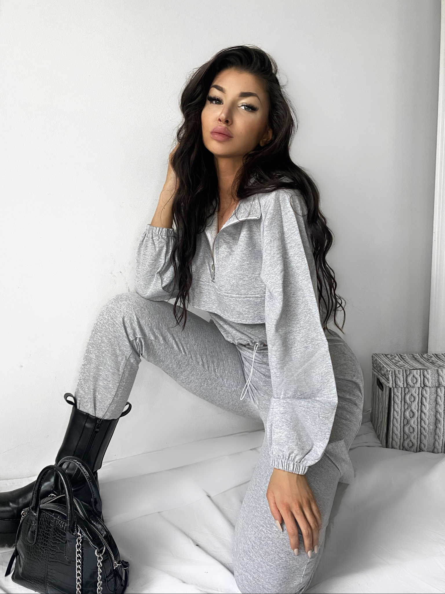 Souprava Dorian Barva: Šedá