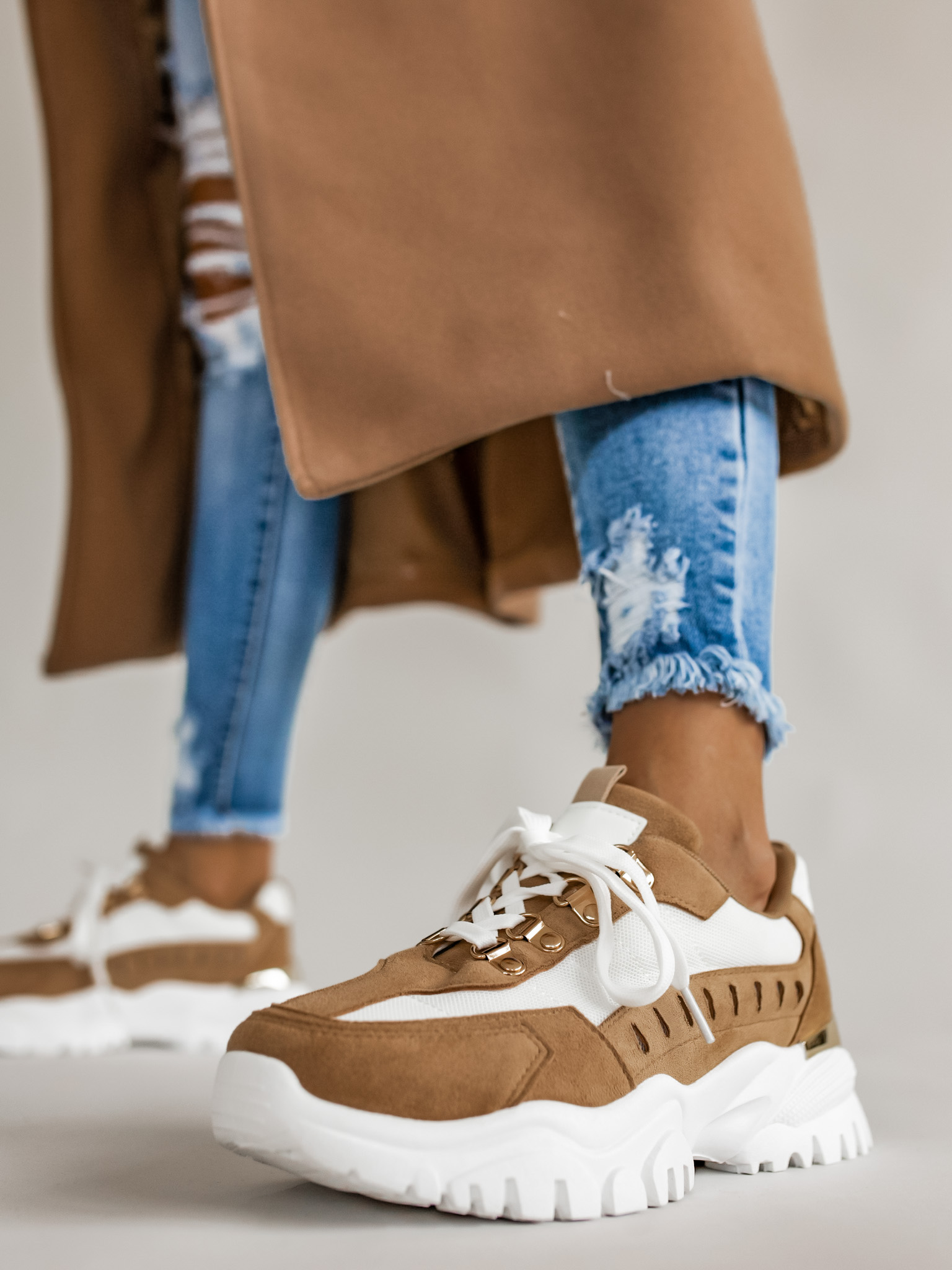 Tenisky Jasmine/brown Velikost: 41