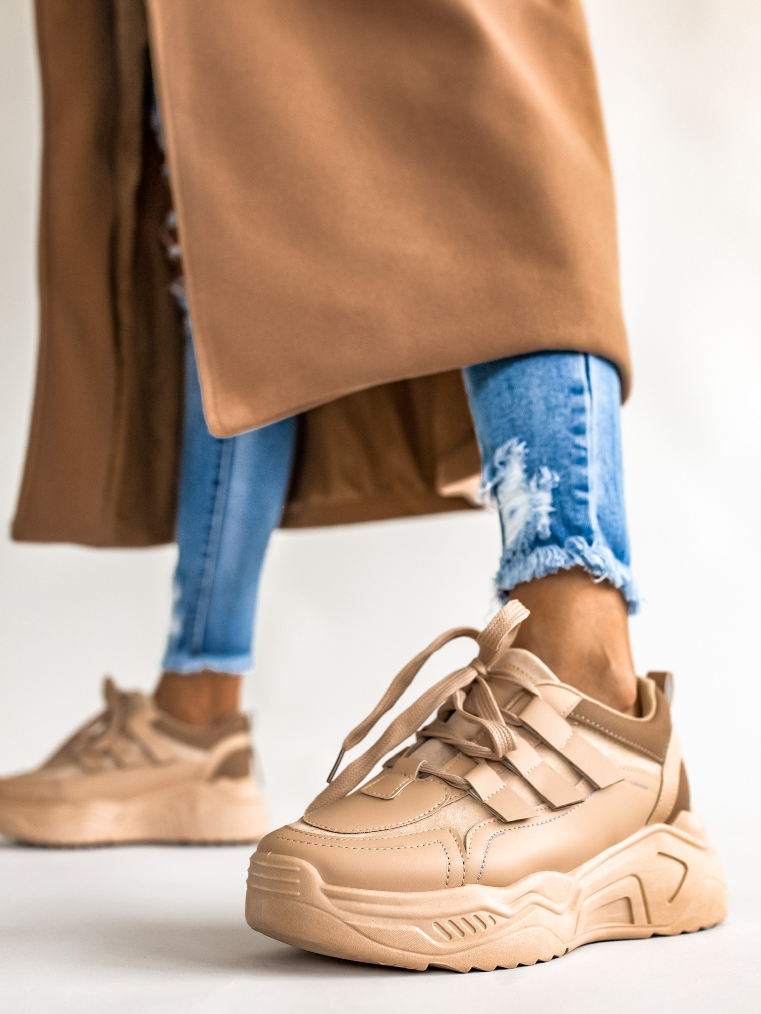 Tenisky Flynn/beige Velikost: 36