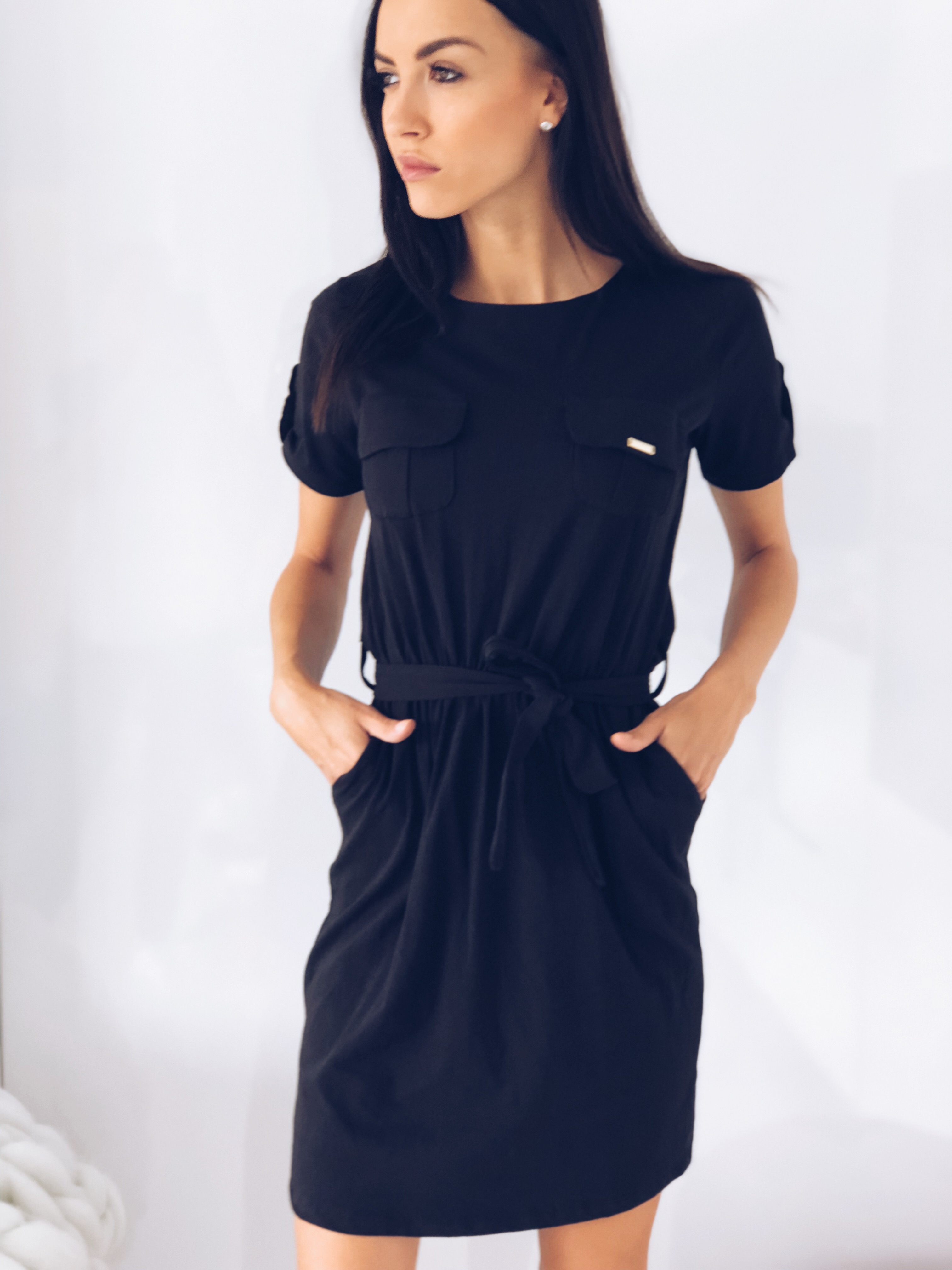 Šaty Dominique Barva: Šedá, Velikost: ONESIZE