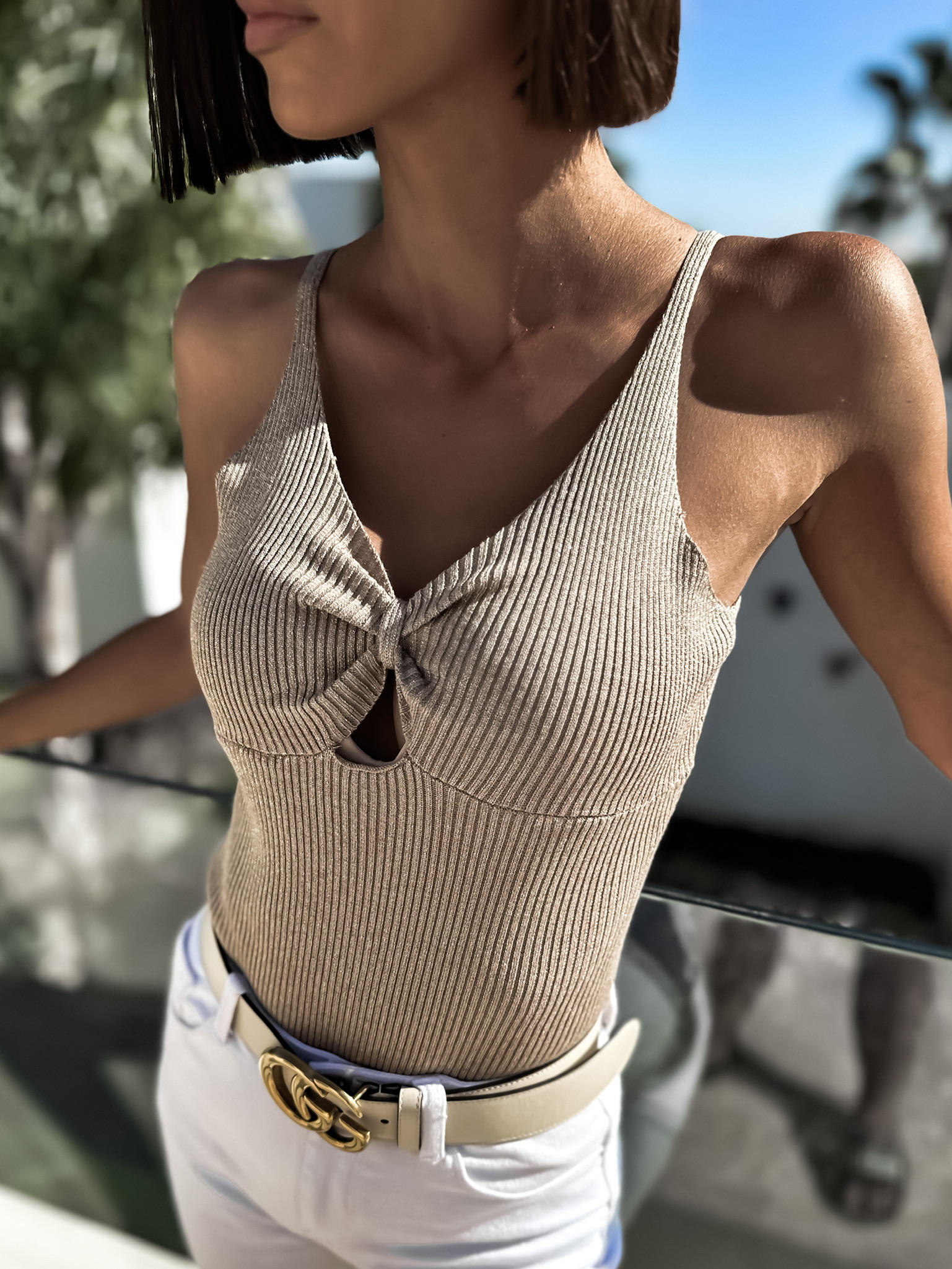 Zlaté elegantní body LAVENDYNE Velikost: ONESIZE