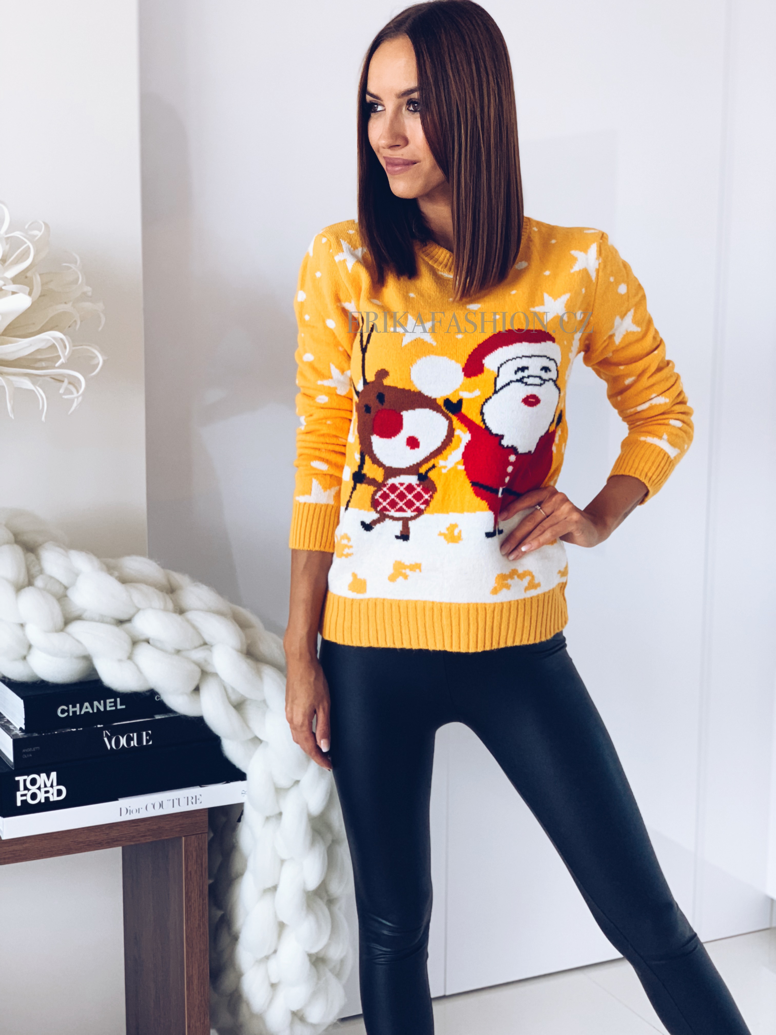 Svetr Santa /Short Barva: Žlutá