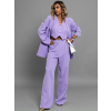 Fialový společenský kostýmkový komplet HOULET