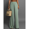 Zelené široké lehké kalhoty RITCHIE
