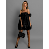 Černá boho tunika 100% bavlna ORTWIN
