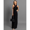 Černé variabilní dlouhé šaty HAARLEN