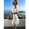 Bílý boho letní komplet TICHON