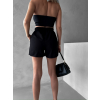 Černé elegantní kraťasy SUSANITA
