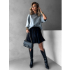 Černá krátká volánková sukně ROZITA