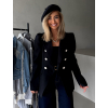 Černé elegantní sako JAELA s knoflíky