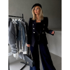 Černé elegantní sako JAELA s knoflíky