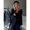 Černé elegantní sako JAELA s knoflíky