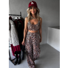 Leopardí elegantní dvojdílný komplet KAILA
