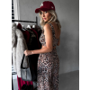 Leopardí elegantní dvojdílný komplet KAILA