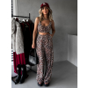 Leopardí elegantní dvojdílný komplet KAILA