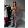 Leopardí elegantní dvojdílný komplet KAILA