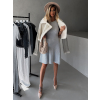 Šedé áčkové žerzejové šaty INGEBOR