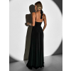 Černé dlouhé večerní šaty DATUNA