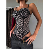 Leopardí korzetové elegantní body GINETA