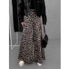 Leopardí extra široké kalhoty DONAH