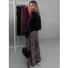 Leopardí extra široké kalhoty DONAH