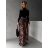 Leopardí dlouhá tylová sukně SILUETT